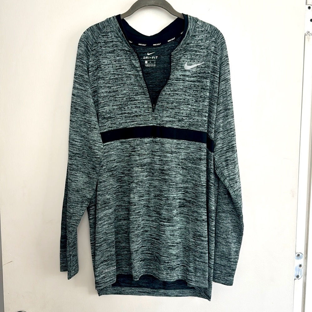 NIKE - Nike Golf dri-fit long sleeve quarter zip.